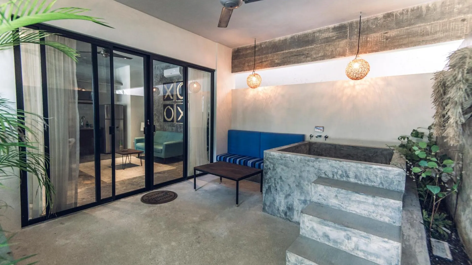Nomad Humans Coliving Apartments Tulum Mexique